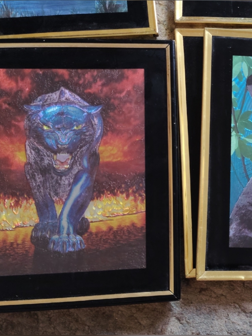 Black Panther Foil Art